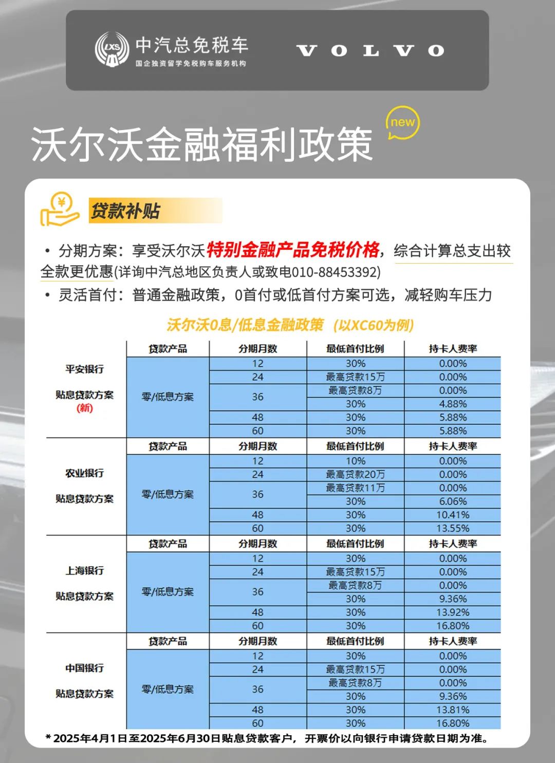 至高降4.3万丨沃尔沃二季度留学生免税车价格更新